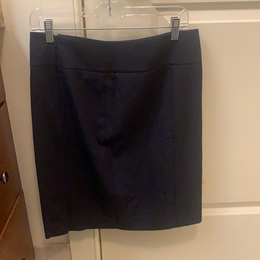 Navy blue professional/work skirt
